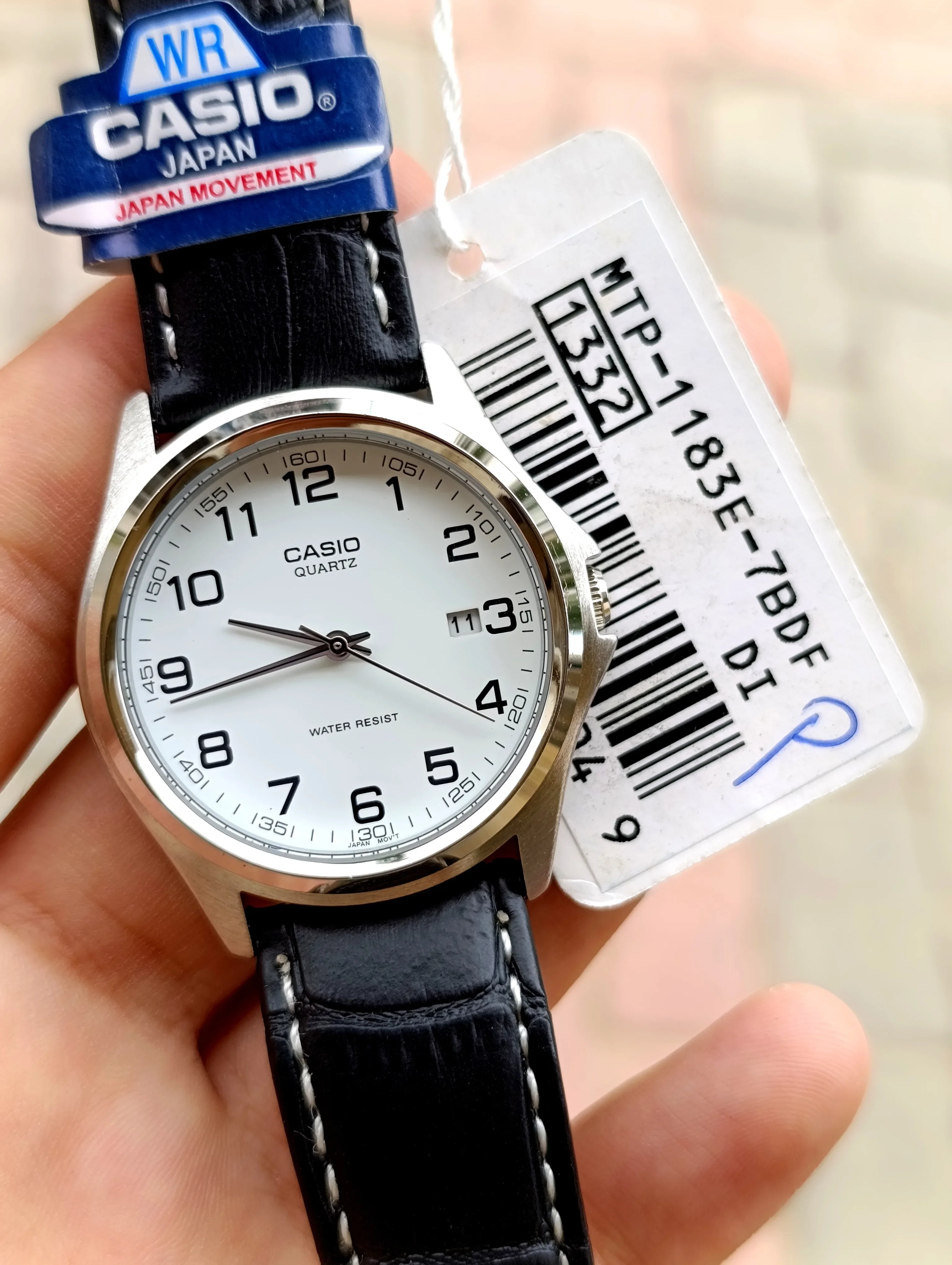 CASIO MTP-1183E-7BDF ORIGINAL HOMME NEUVE QUARTZ WATER RESISTANT