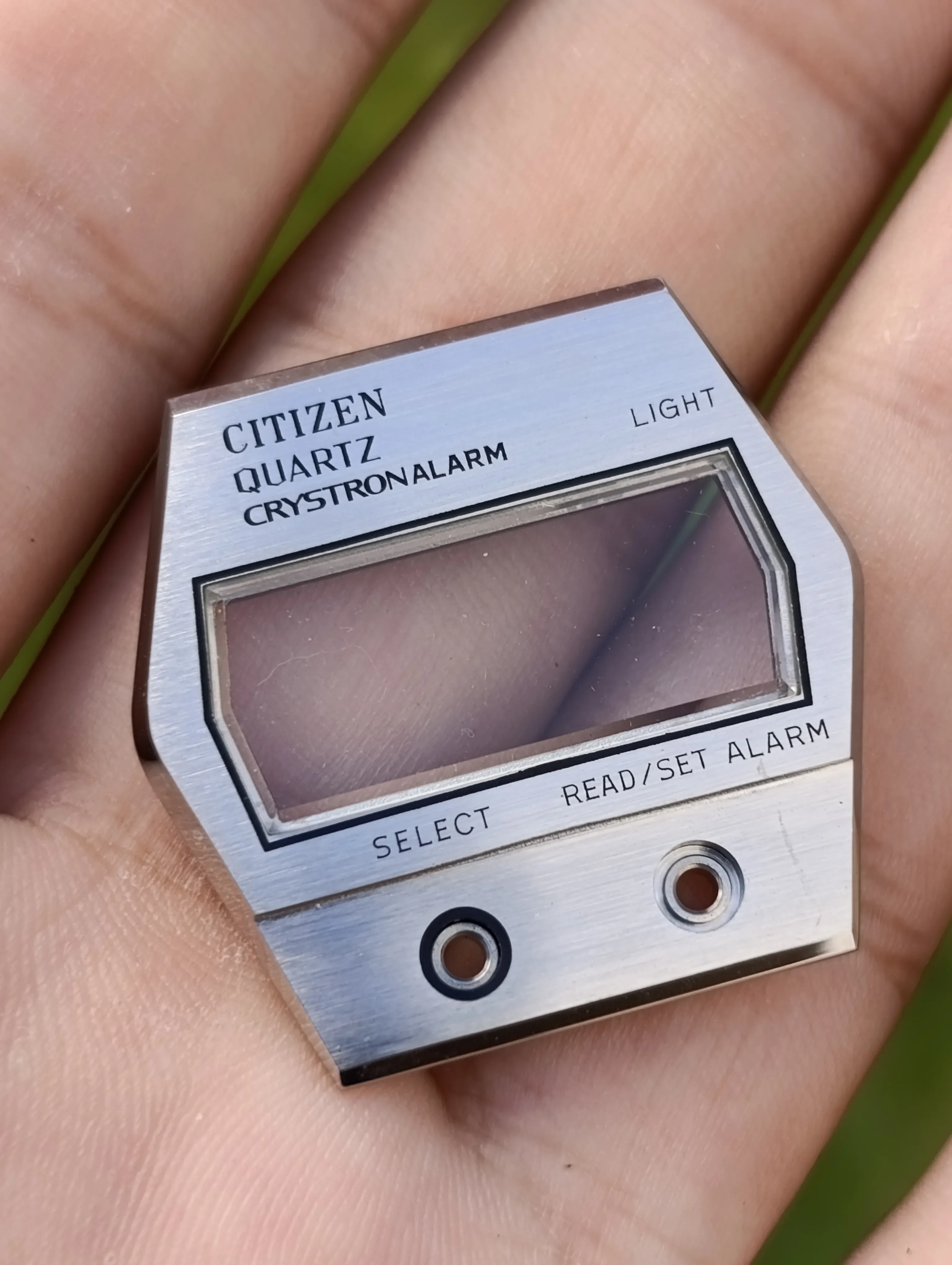 Cristal d’origine Citizen Crystron Alarm – Réf. 54-62331