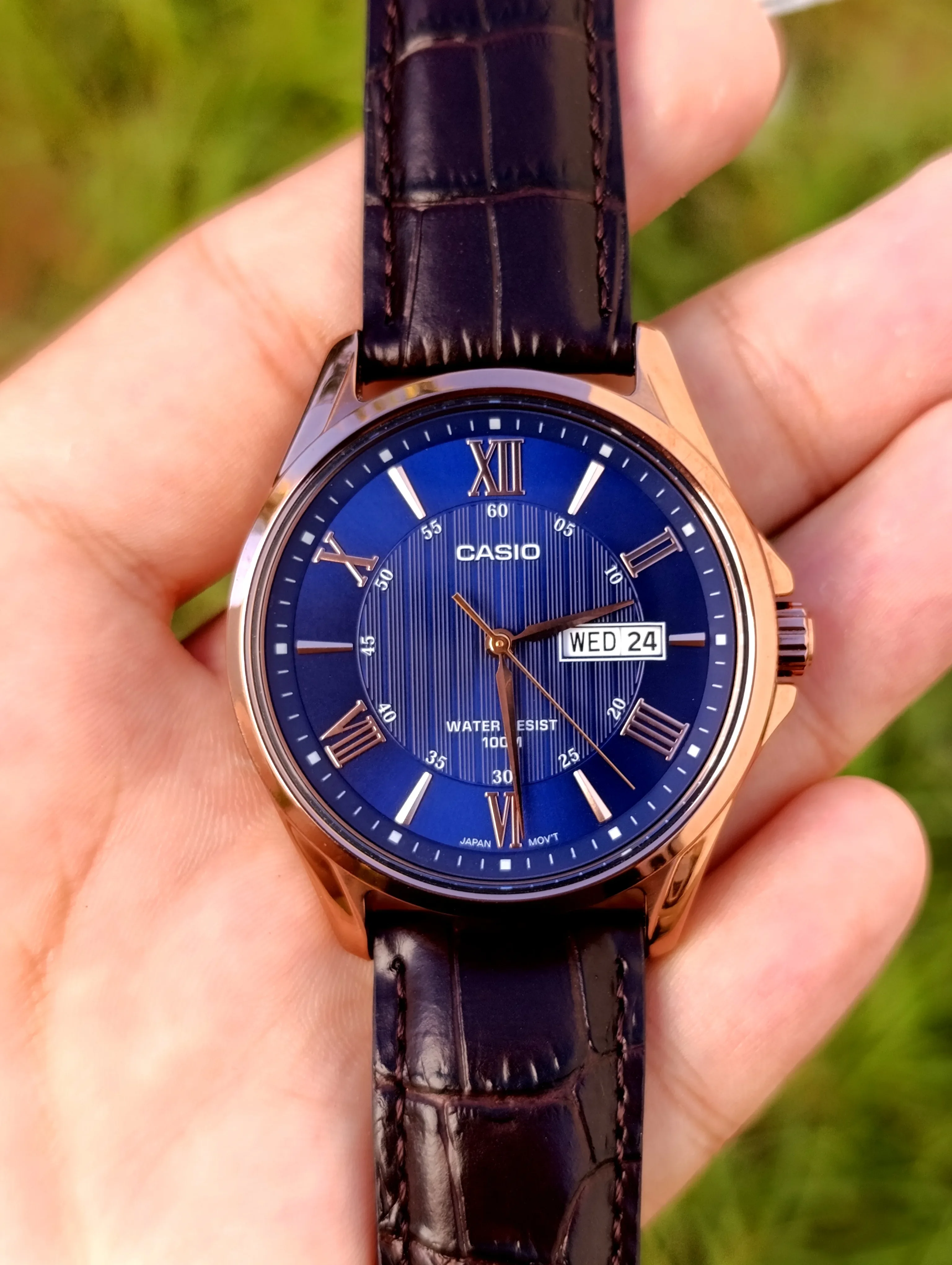 CASIO MTP-1384L-2AVDF ORIGNALE HOMME  NEUVE 100M