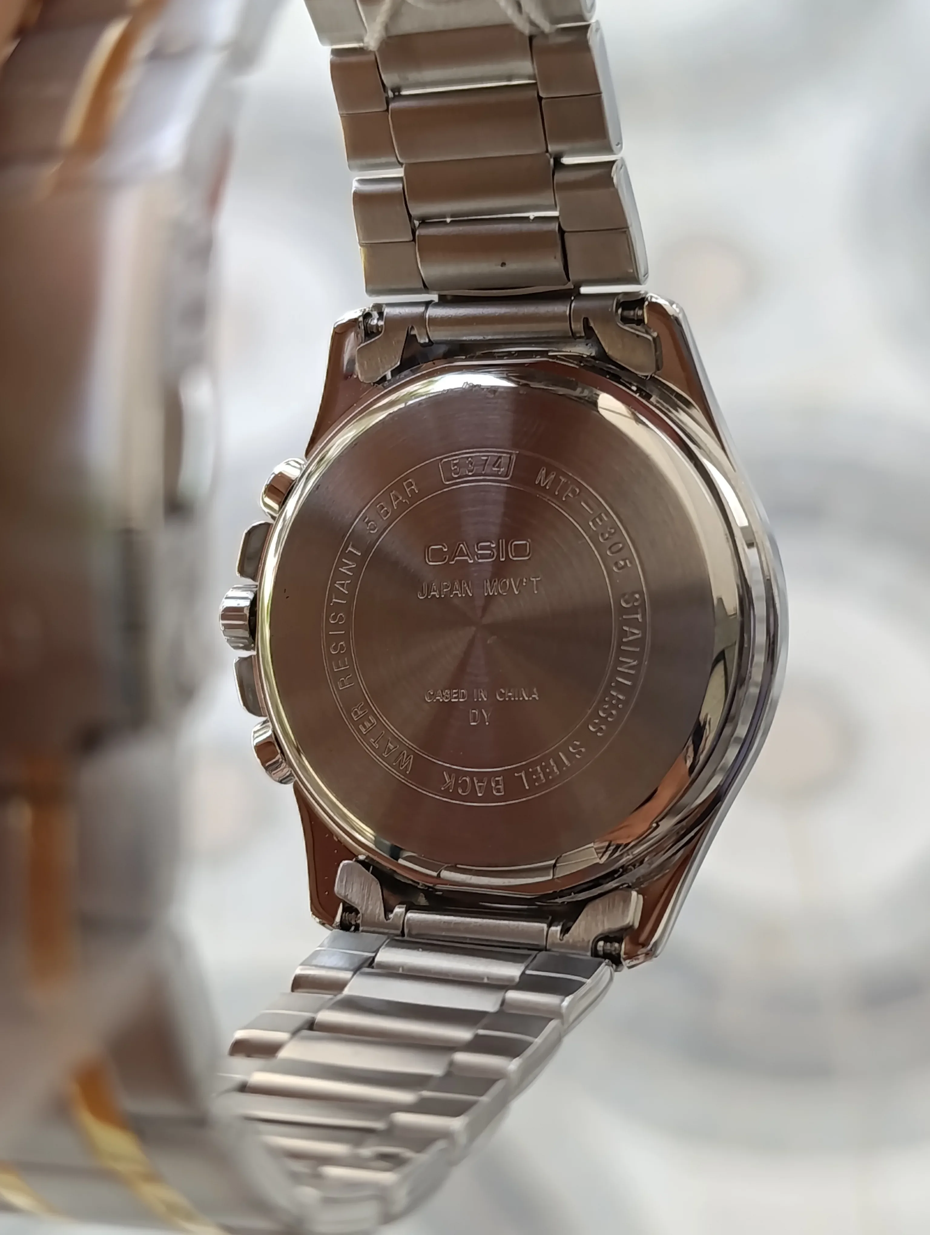 CASIO MTP-E305SG-9AVDF MULTIFONCTION ORIGINAL NEUVE WATER RESISTANT 50M