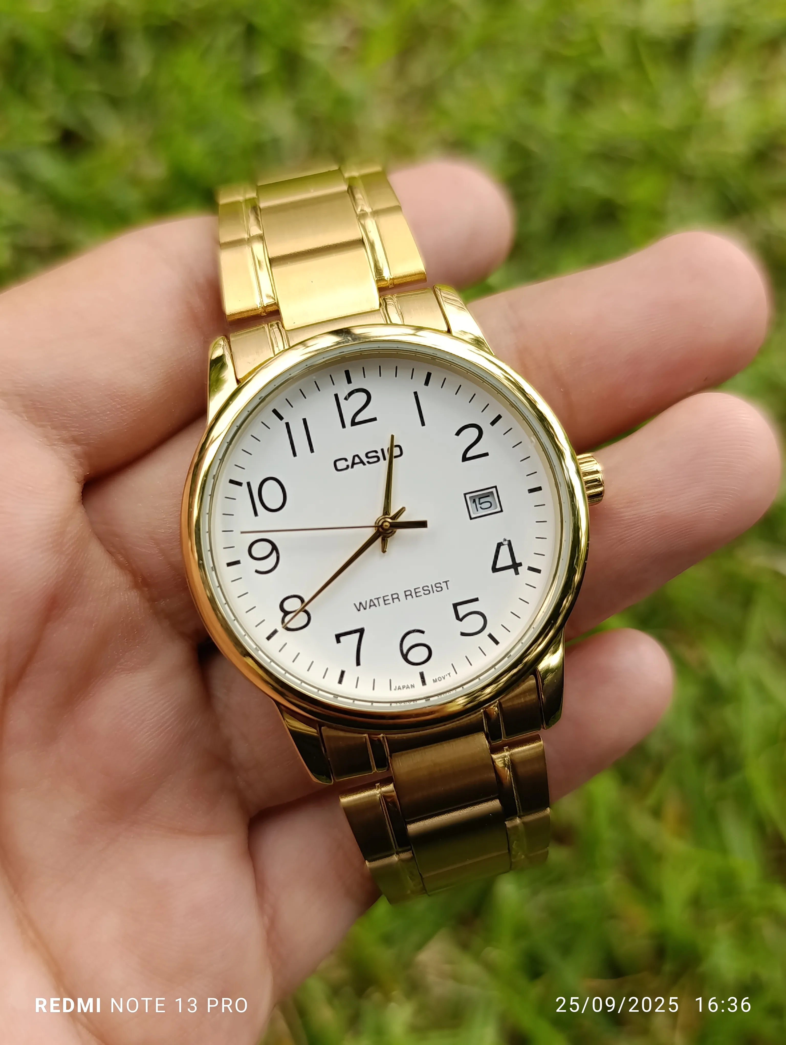 CASIO MTP-V002G-7B2UDF ORIGINAL HOMME NEUVE WATER RESISITANT STAINLESS STEEL