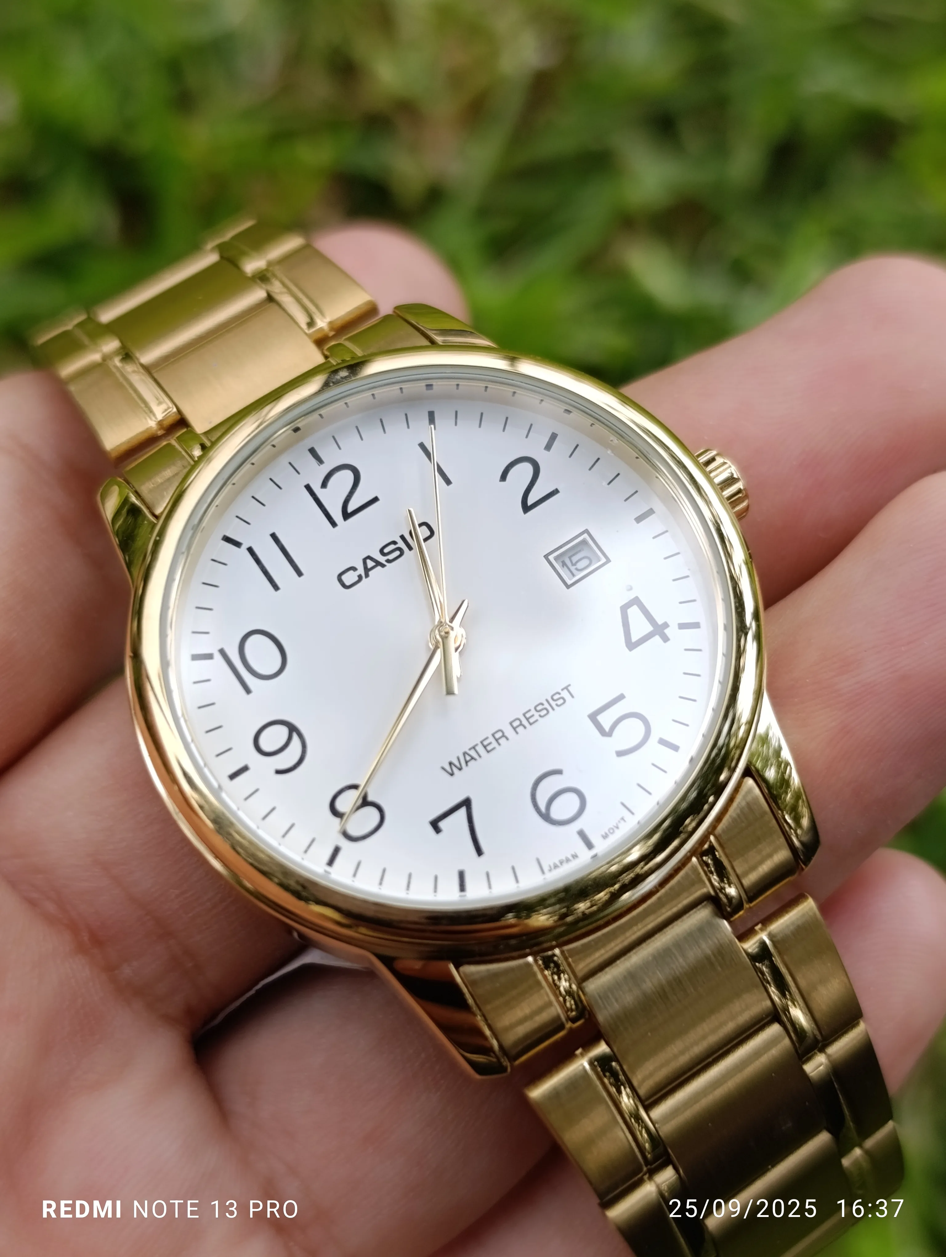 CASIO MTP-V002G-7B2UDF ORIGINAL HOMME NEUVE WATER RESISITANT STAINLESS STEEL