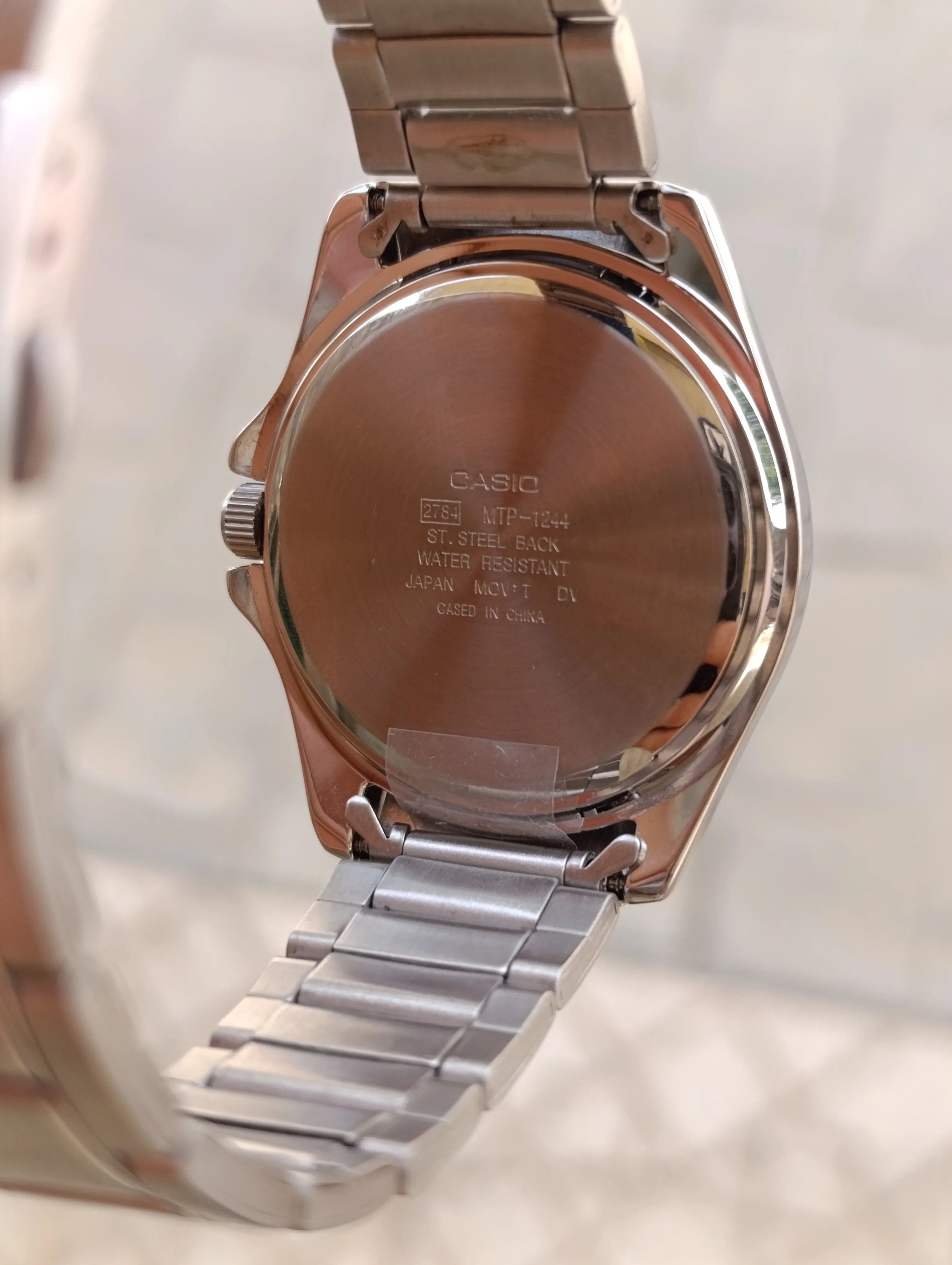 CASIO MTP-1244D-2ADF ORIGINAL HOMME NEUVE QUARTZ WATER RESISTANT 50M
