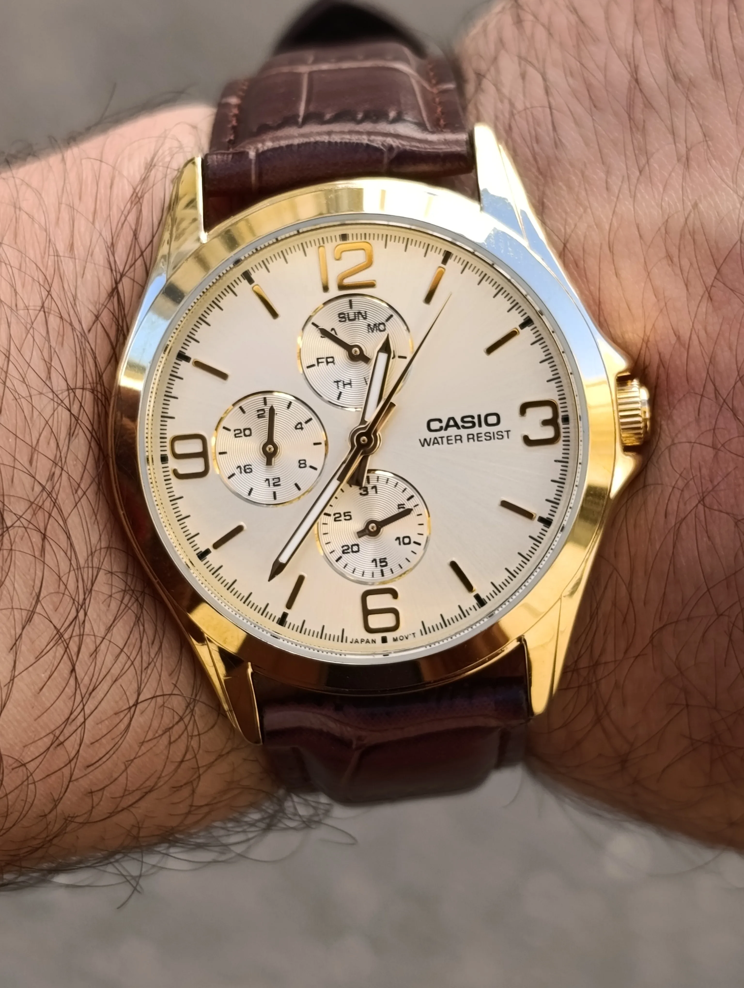 MONTRE CASIO MTP-V301GL-9AUDF HOMME  MULTIFONCTION  NEUVE
