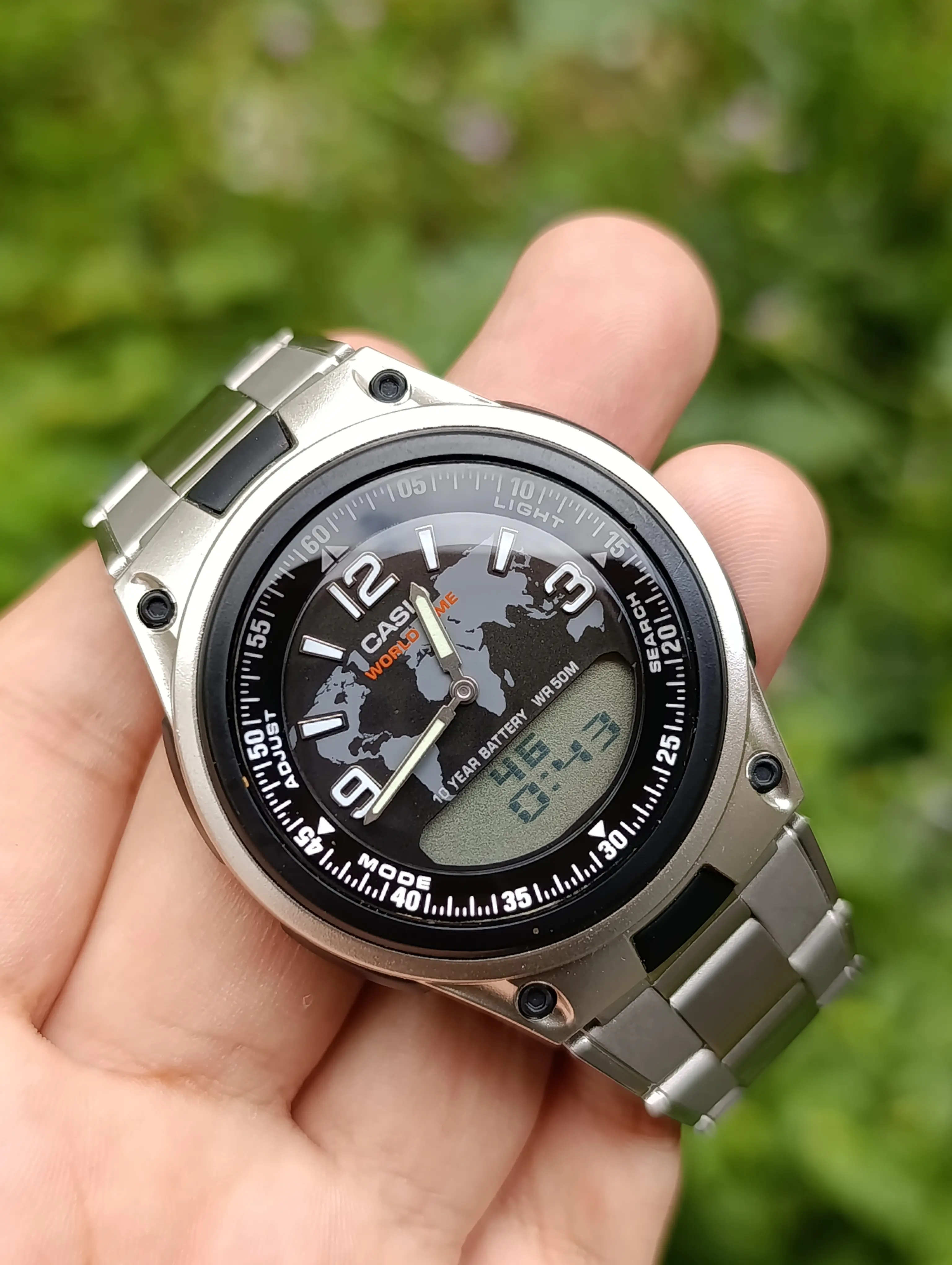 CASIO AW-80D-1A2VDF WORLD TIME ORIGINALE HOMME NEUVE WATER RESISTANT 50M