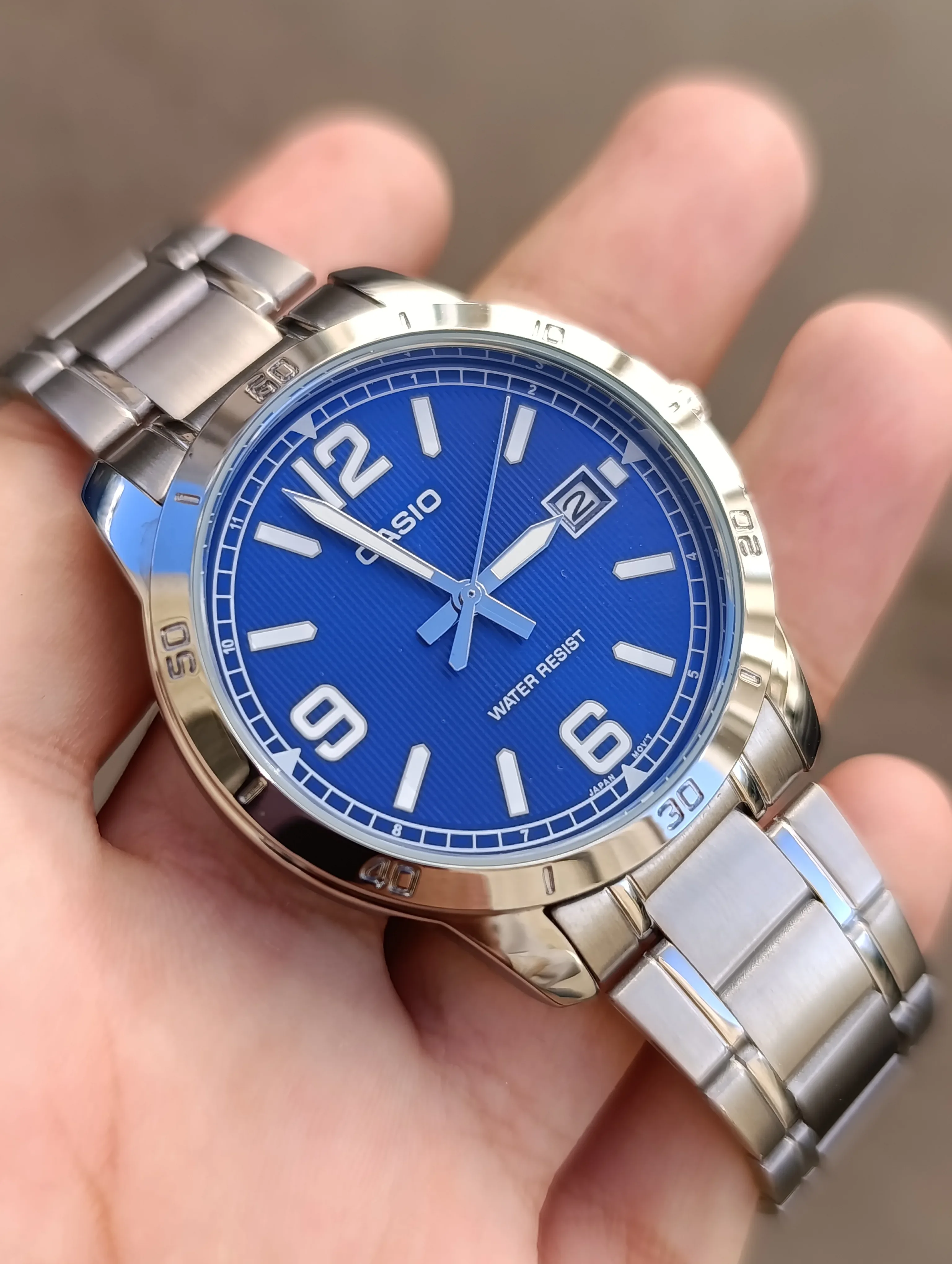 CASIO MTP-V004D-2BUDF ORIGINAL HOMM NEUVE WATER RESISTANT
