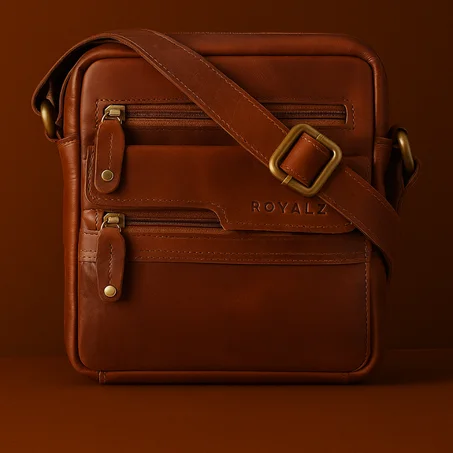 Sac à main en cuir pour homme ROYALZ Oregon