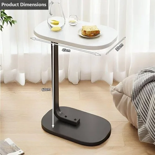 🛋️ طاولة جانبية عصرية على شكل C – أناقة وعملية في كل زاوية من منزلك