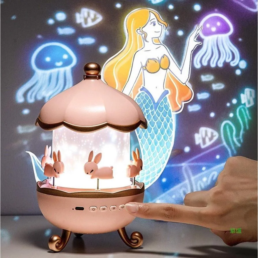 🧜‍♀️ جهاز العرض الضوئي الليلي للأطفال ✨