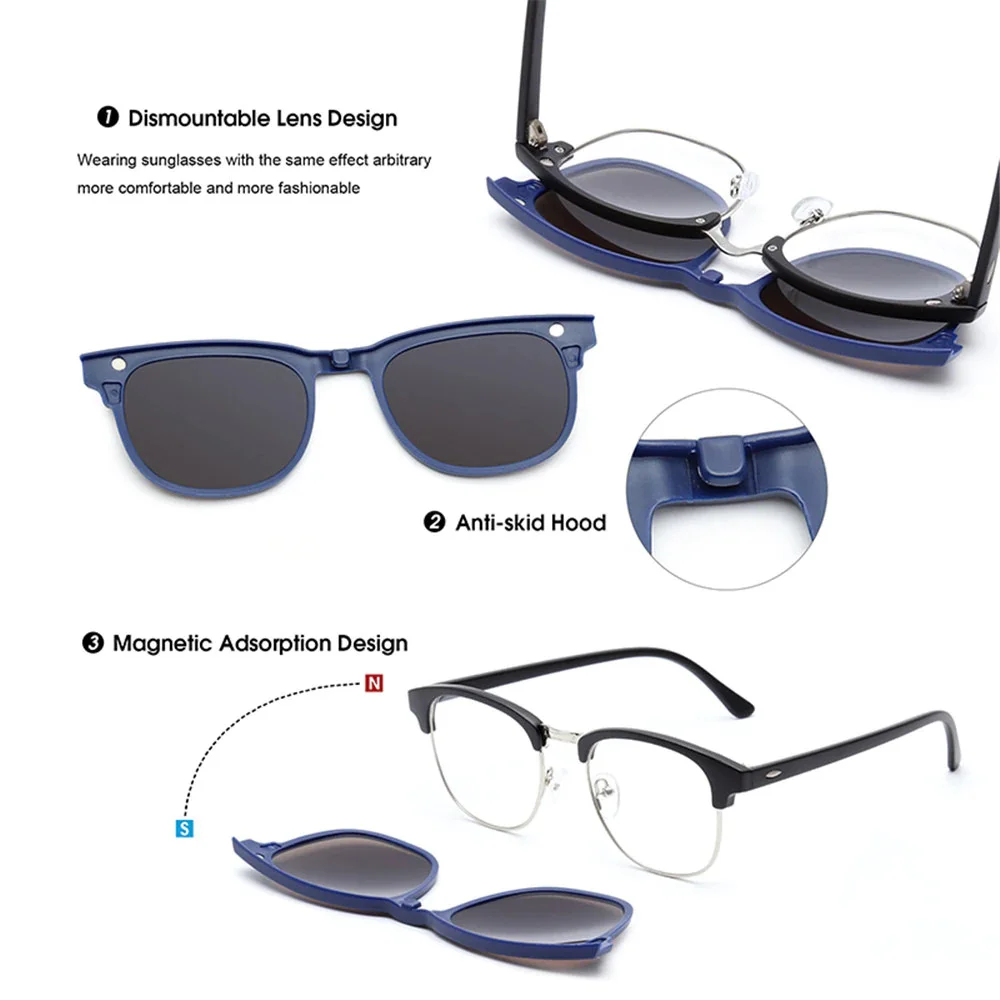 6 نظارات في نظارة واحدة (Glasses 6 in 1)