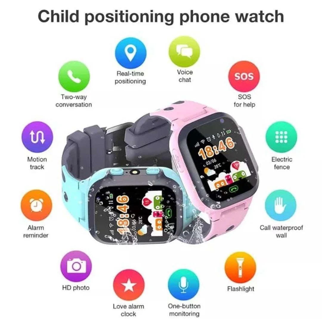 ساعة الأطفال الذكية بنظام GPS