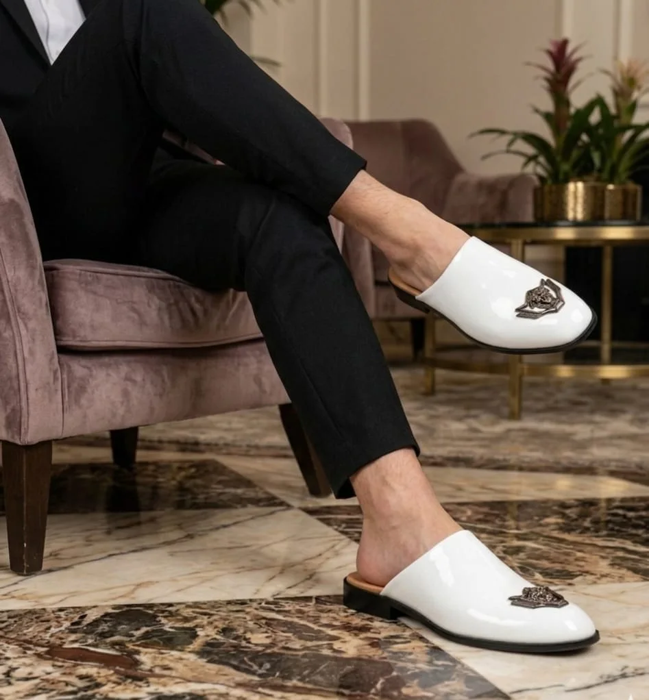 Babouche Mule Loafer Homme