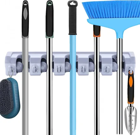 حامل الممسحة والمكنسة الرهيب PORTE-VADROUILLE ET BALAI INCROYABLE