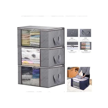 Sac de rangement couettes et vêtement économiseur d'espace