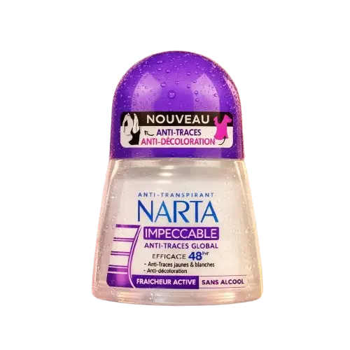 Déodorant Bille - NARTA - Impéccable - 50 ml - Sans alcool - Pour femme