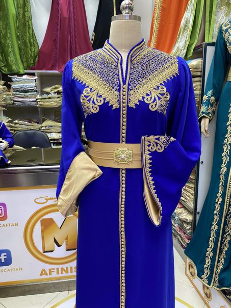 قفطان كريب كوريا – طرز كترفيل فاخر