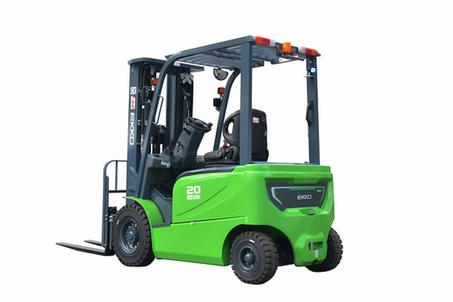 EKKO 4 Wheel Electric Forklift, 4500 lbs Cap., 189″ Lift Ht – EK20G-LI
