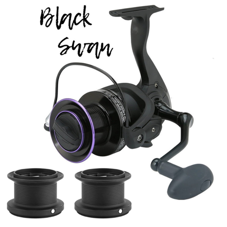 MOULINET BLACK SWAN BS8000S TRIPLE BOBINE