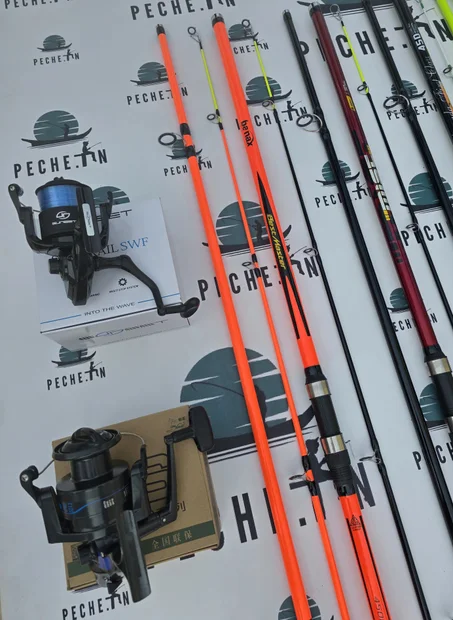 Canne BANAX 4.50M+Moulinet au choix