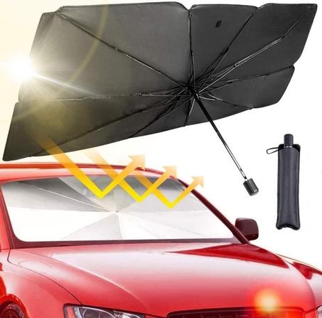 Pare-Soleil Forme Parapluie Pliable Pour Pare-Brise De Voiture