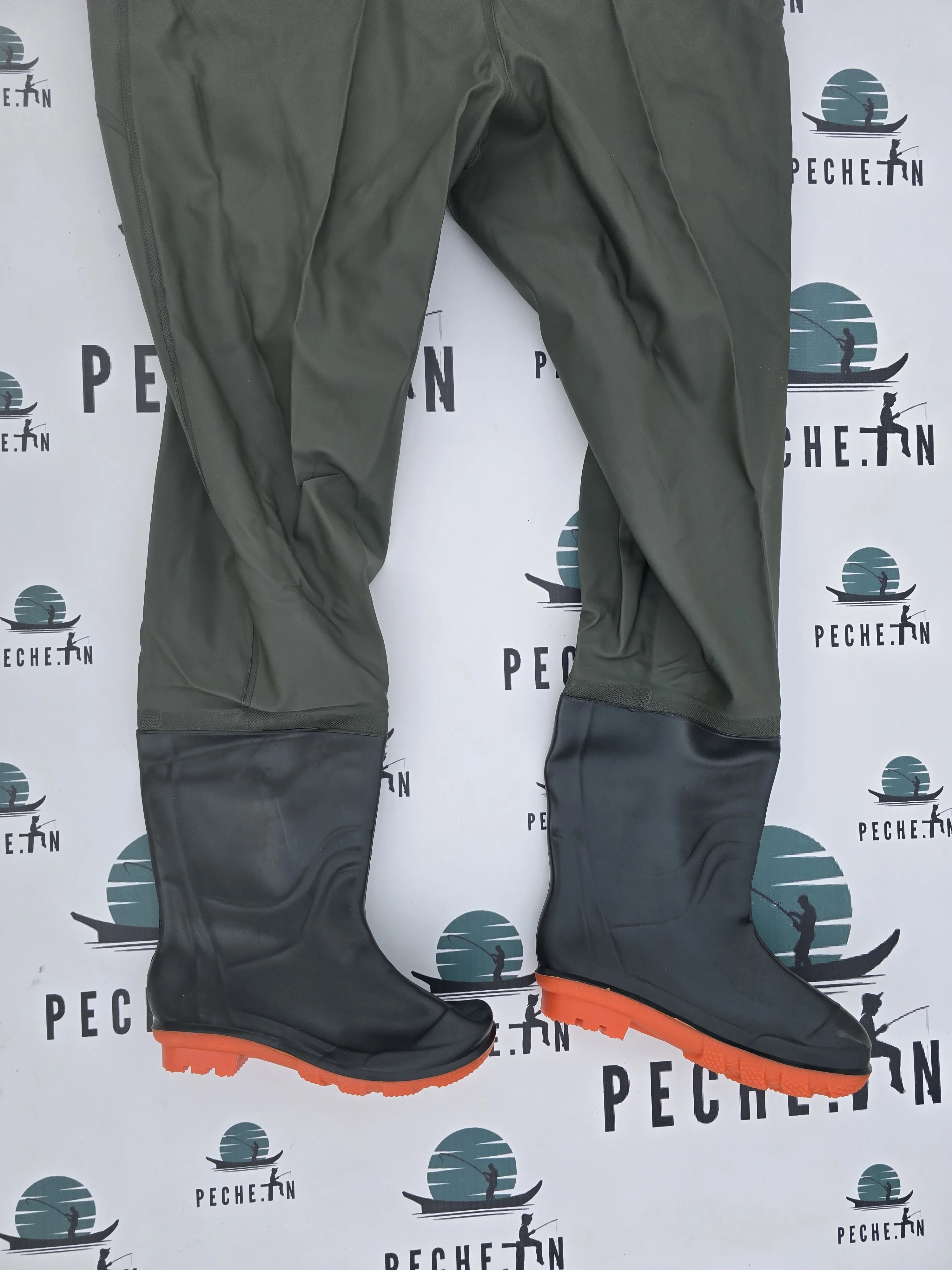 Cuissardes Étanches avec Bottes Intégrées