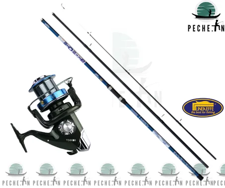 Canne Surfcasting Blue ocean Lineaeffe + MOULINET REELSKING TD8000
