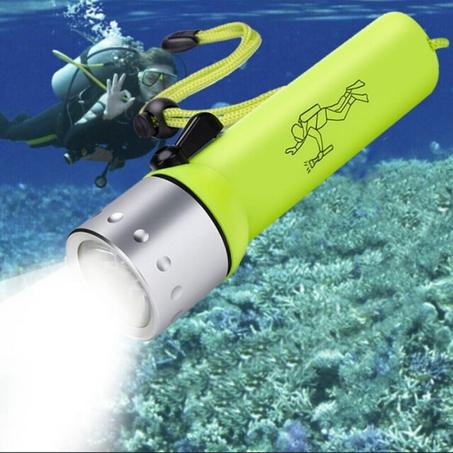 Torche Sous Marine Flashlight - Jaune