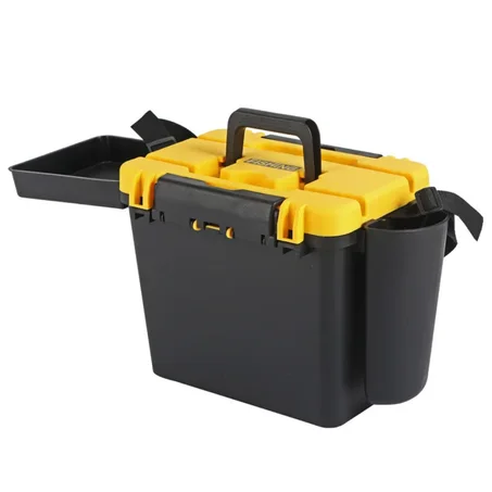 Boîte de pêche multifonction avec siège intégré