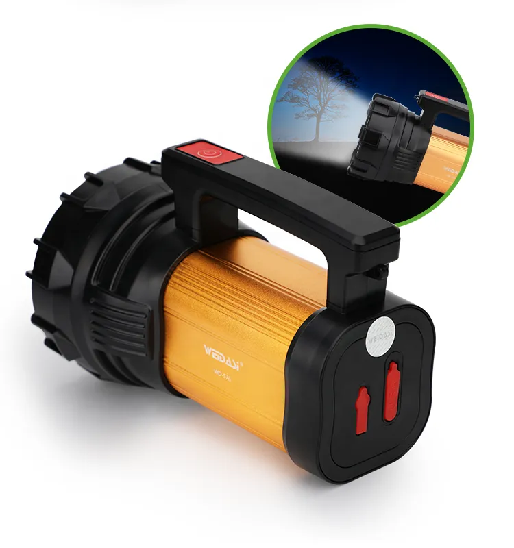 Lampe Torche LED Rechargeable WEIDASI WD-576 Étanche 20W