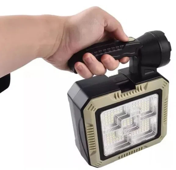 Lampe 2 en 1 avec caisse à outils