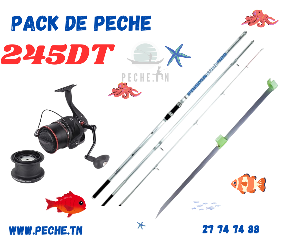 MOULINET DEBAO PIONEER 8000+ CANNE PROSMA 3.9M