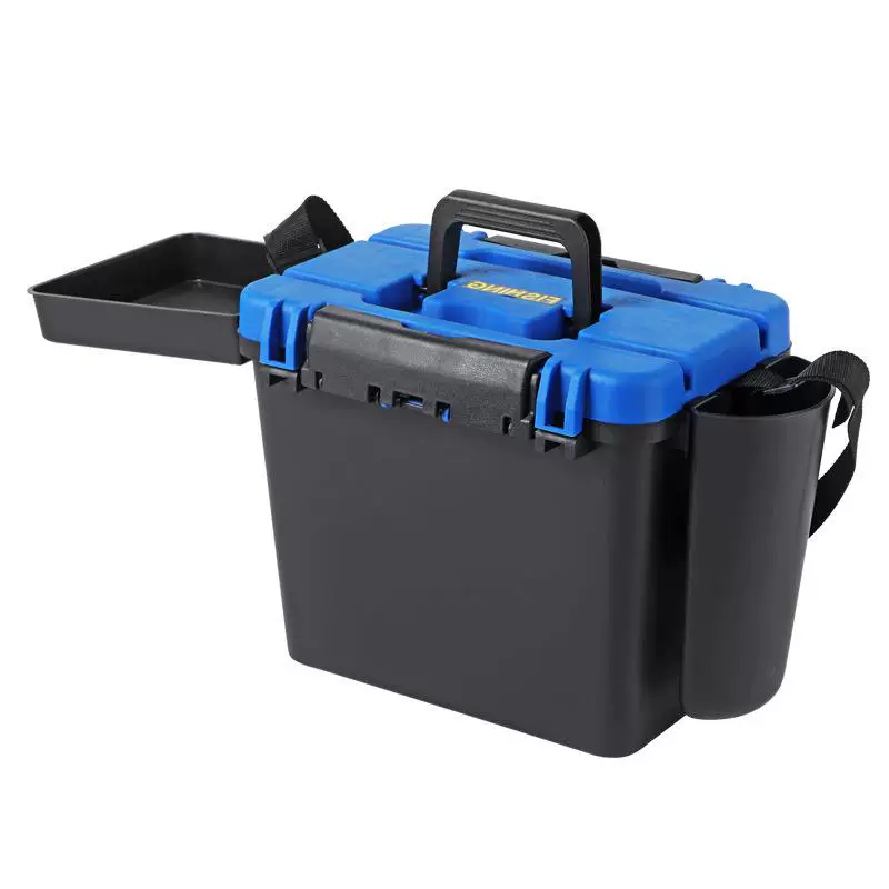 Boîte de pêche multifonction avec siège intégré BOX