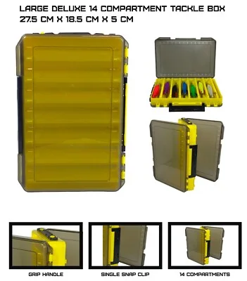 Boîte de Rangement 14 blocs Leurre/Turlutte