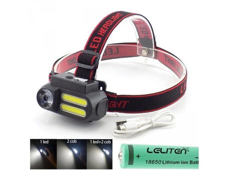 Lampe frontale rechargeable