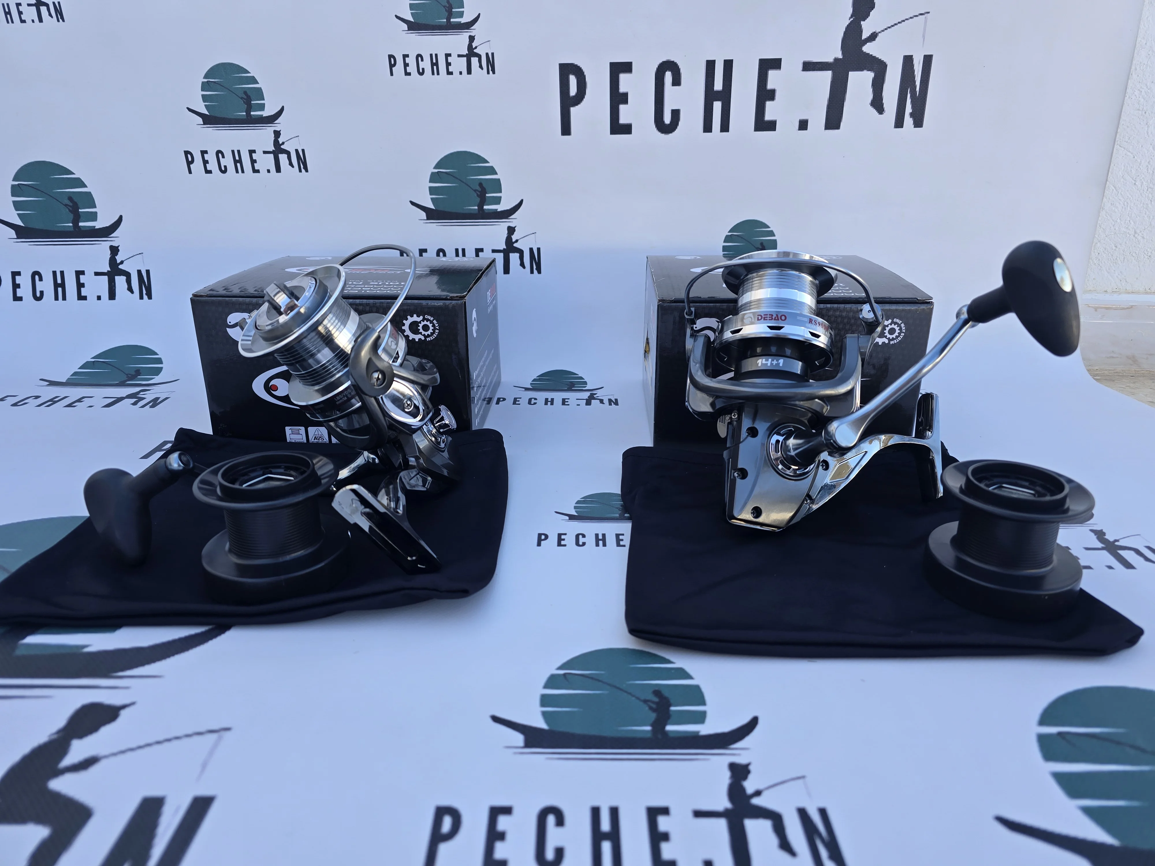 Moulinet DEBAO RS9000 Double Bobine +Fil