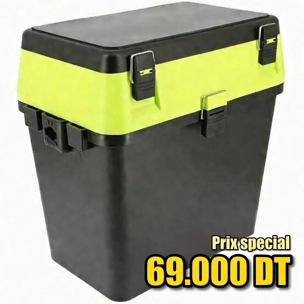 Seat box NOIRE/VERT