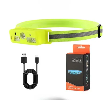 Lampe Frontale LED Rechargeable L30-Détecteur de Mouvement