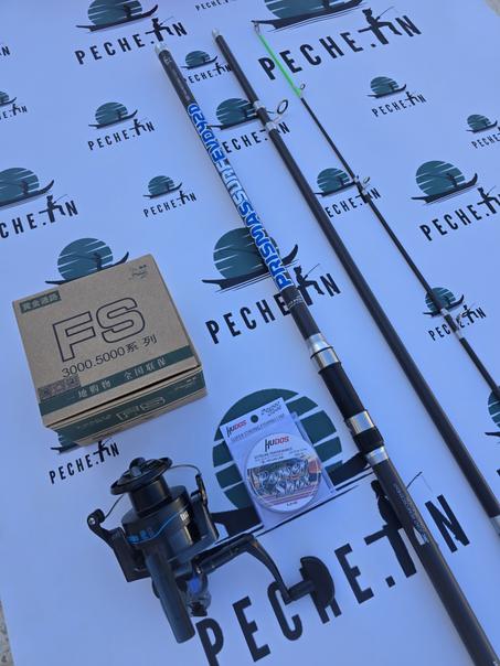 Canne PRO PESCA +LINEWINDER FS5013+Fil 300M