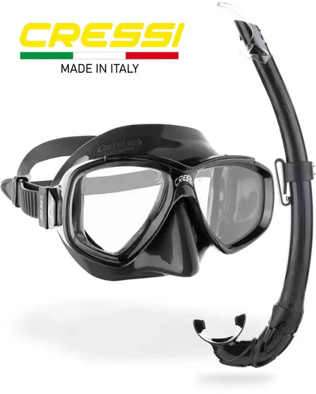 KIT MASQUE ET TUBA PERLA CRESSI