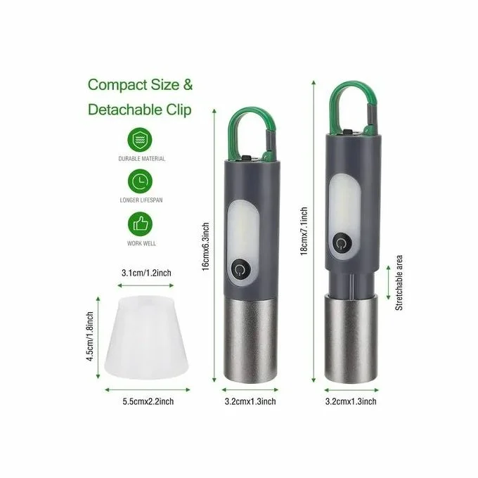 Lampe Rechargeable Avec Zoom Télescopique