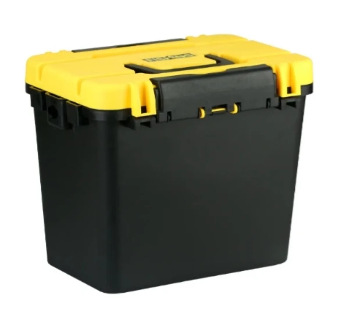 Boîte de pêche multifonction avec siège intégré