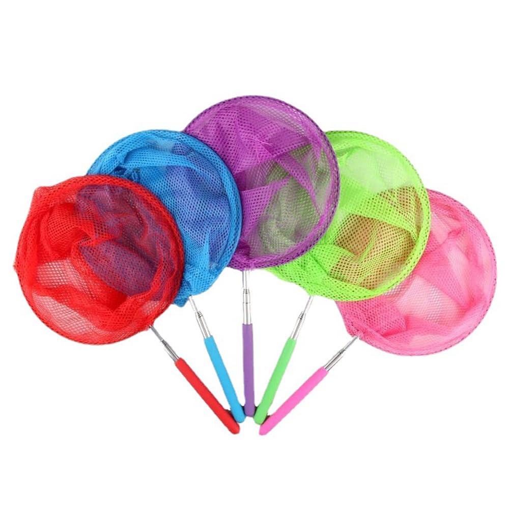 Epuisette colorée télescopique