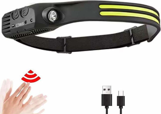 Lampe Frontale LED – Capteur de Mouvement-Rechargeable