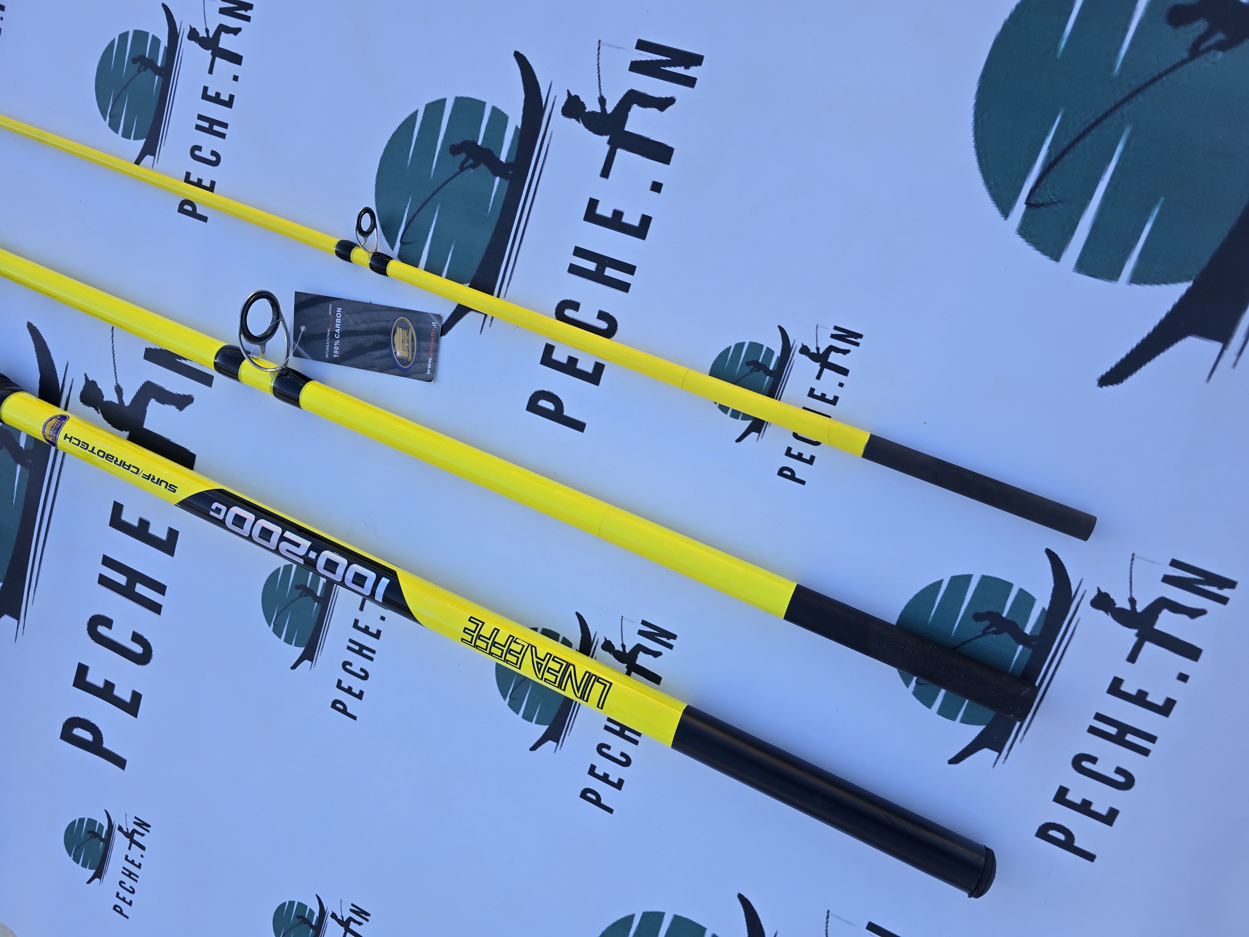 Canne LINEAFFE LONG CAST4.2M +Moulinet KAIDA
