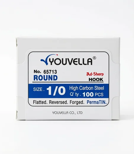 Hamecons youvella 1/0 100pcs