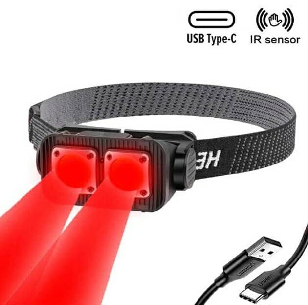 Lampe Frontale LED Rechargeable L-31