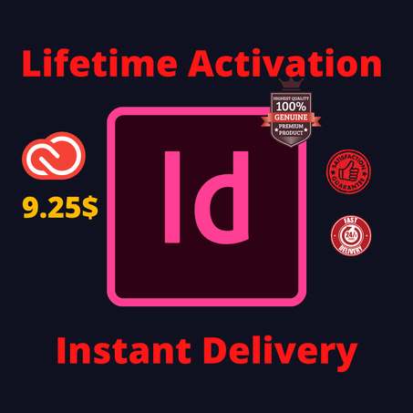 Adobe InDesign cc 2021 For PC || Lifetime Pre-Activated || Email Delivery