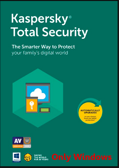 Kaspersky Total Security 2021 1PC / 1User / LIFETIME