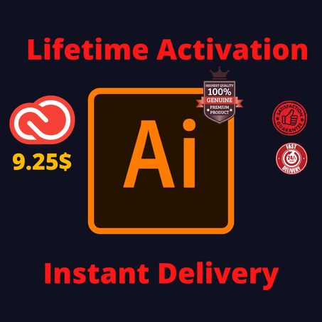 Adobe Illustrator Pro 2021 For PC || Lifetime Pre-Activated || Email Delivery