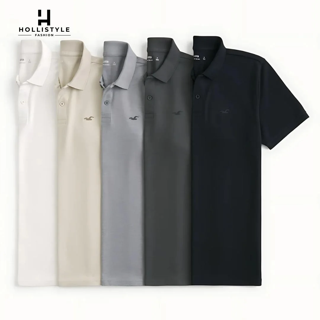 Polos basiques en coton premium